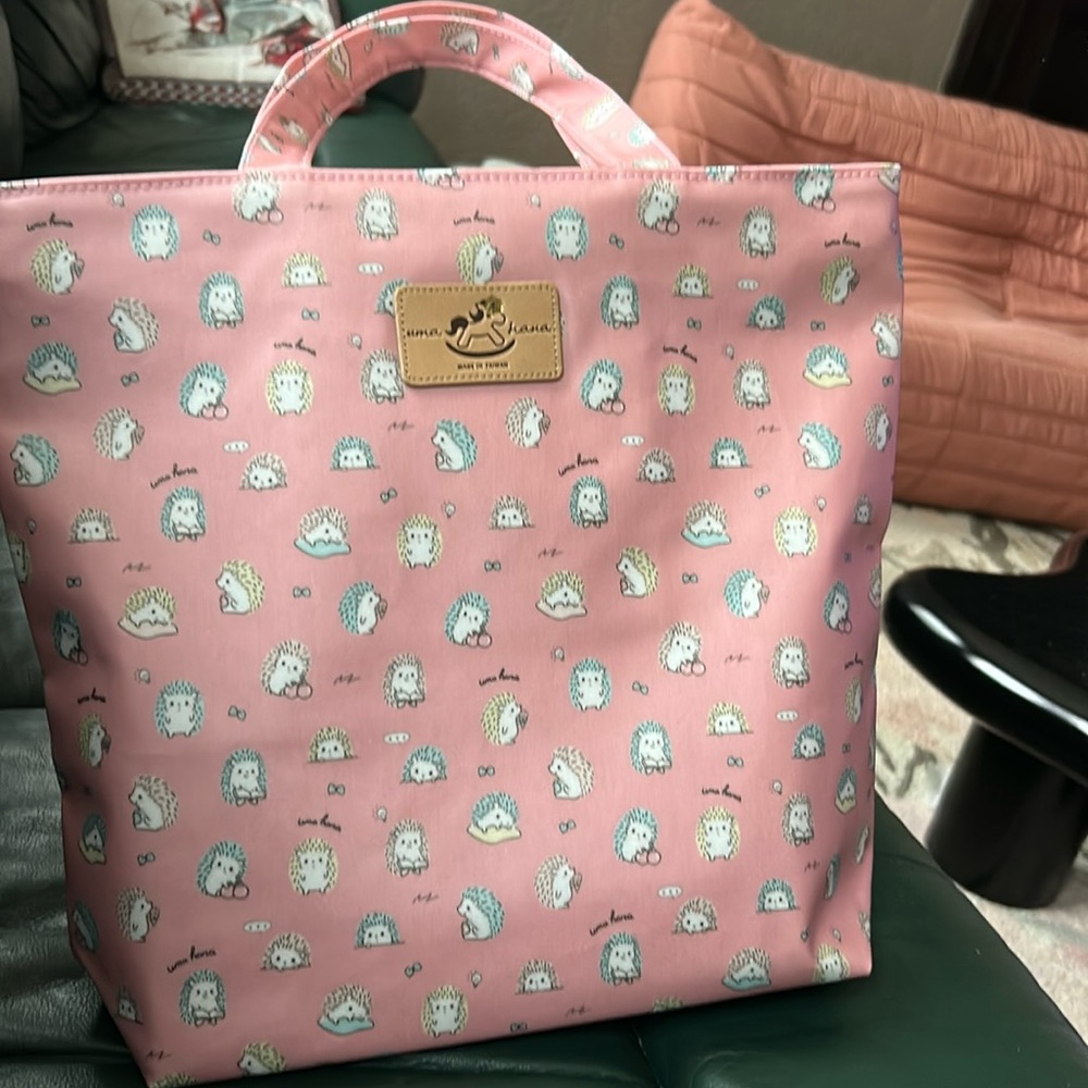 Waterproof Hedgehog Bucket Tote Shoulder Handbag